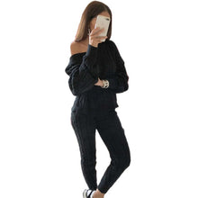 Load image into Gallery viewer, Ladies Knit Sweater Set