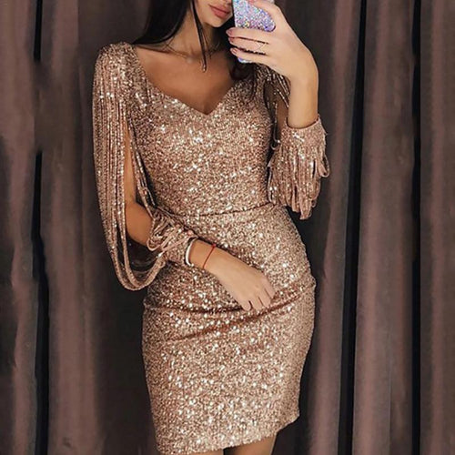 Ladies Sparkle Party Dress