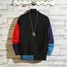 Load image into Gallery viewer, Men&#39;s Color Block Pullover Sweater